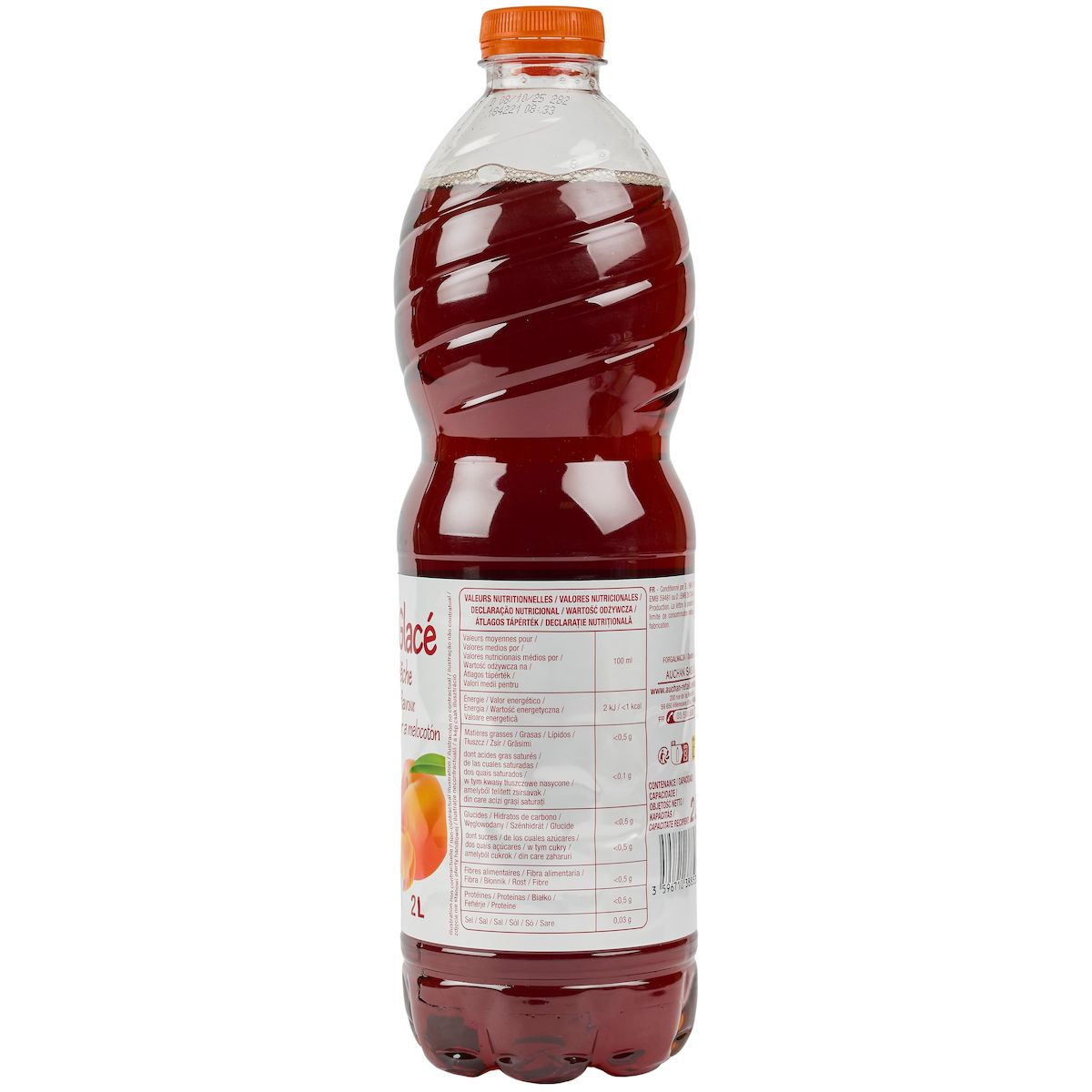 POUCE Boisson aux extraits de thé aromatisée avec édulcorants 2l