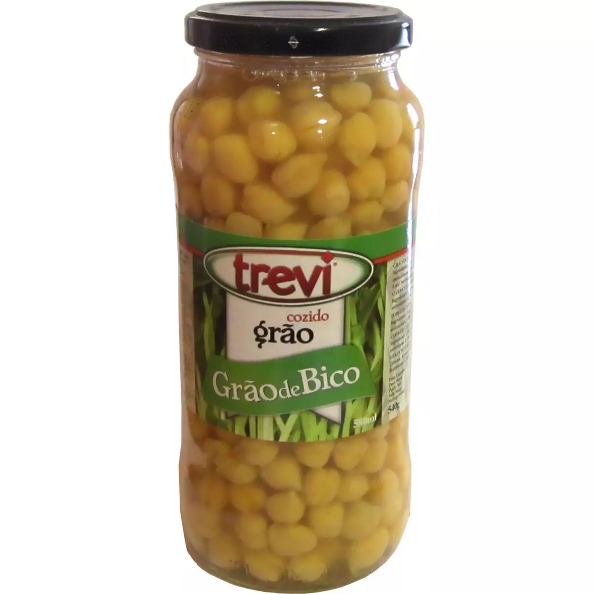 TREVI Pois chiches cuits bocal 540g