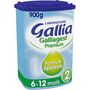 Voir la diapositive 3 : GALLIA Galliagest Premium 2 lait 2ème âge en poudre épaissi dès 6 mois 900g