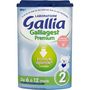 Voir la diapositive 4 : GALLIA Galliagest Premium 2 lait 2ème âge en poudre épaissi dès 6 mois 900g