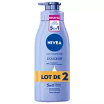 NIVEA Lait hydratant douceur 2x250ml