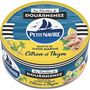 Voir la diapositive 2 : PETIT NAVIRE Thon émietté mariné citron et thym 110g