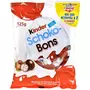 KINDER Schokobons bonbons chocolatés fourrés au lait et aux noisettes 125g