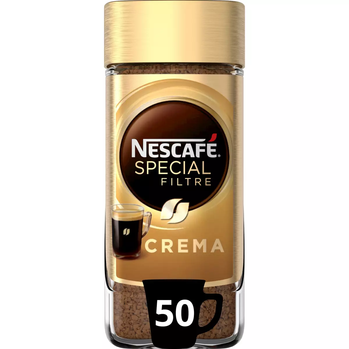 NESCAFE Spécial Filtre Crema en bocal 50 tasses 100g