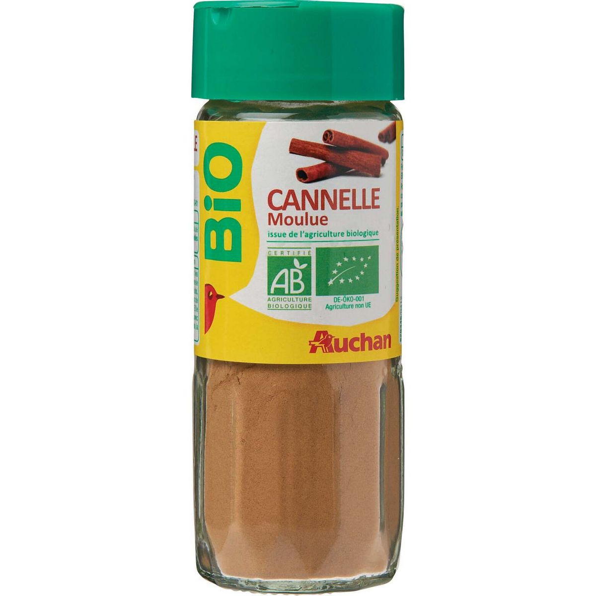 AUCHAN BIO Cannelle moulue 40g