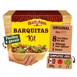 OLD EL PASO Kit barquitas doux 4 personnes 350g
