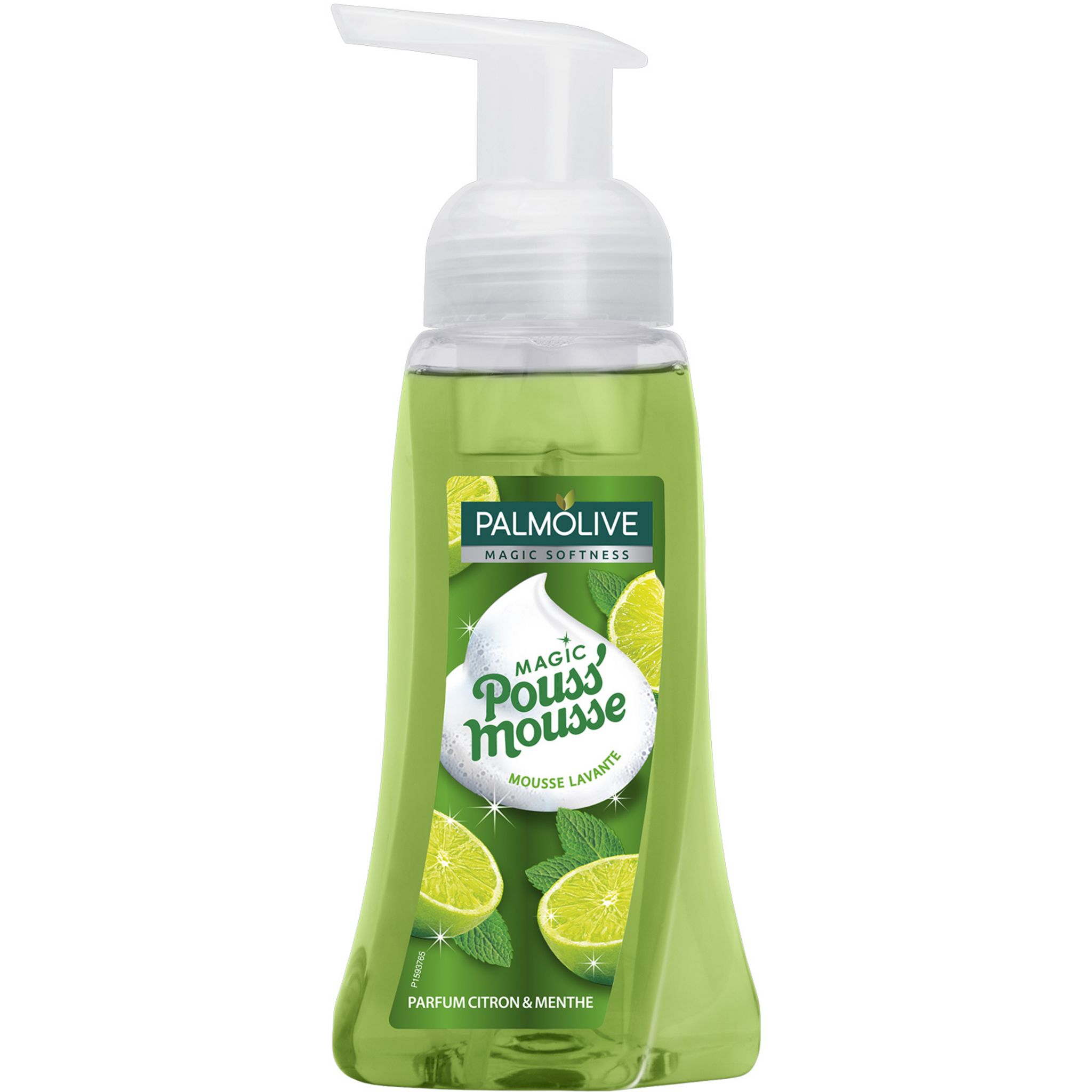 Voir la diapositive 2 : PALMOLIVE Magic pouss'mousse lavante pour les mains citron vert 250ml