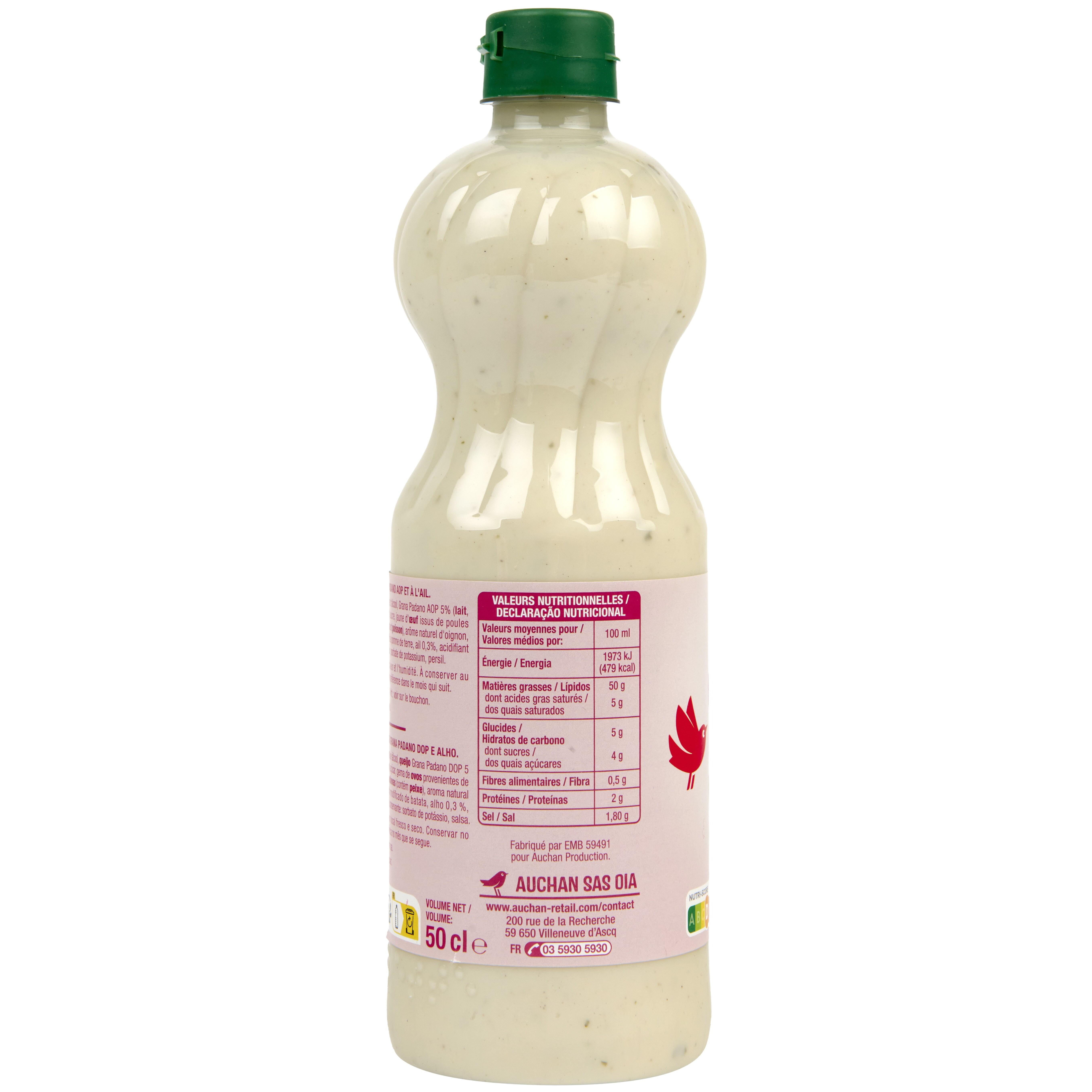 Voir la diapositive 2 : AUCHAN Sauce Caesar 50cl