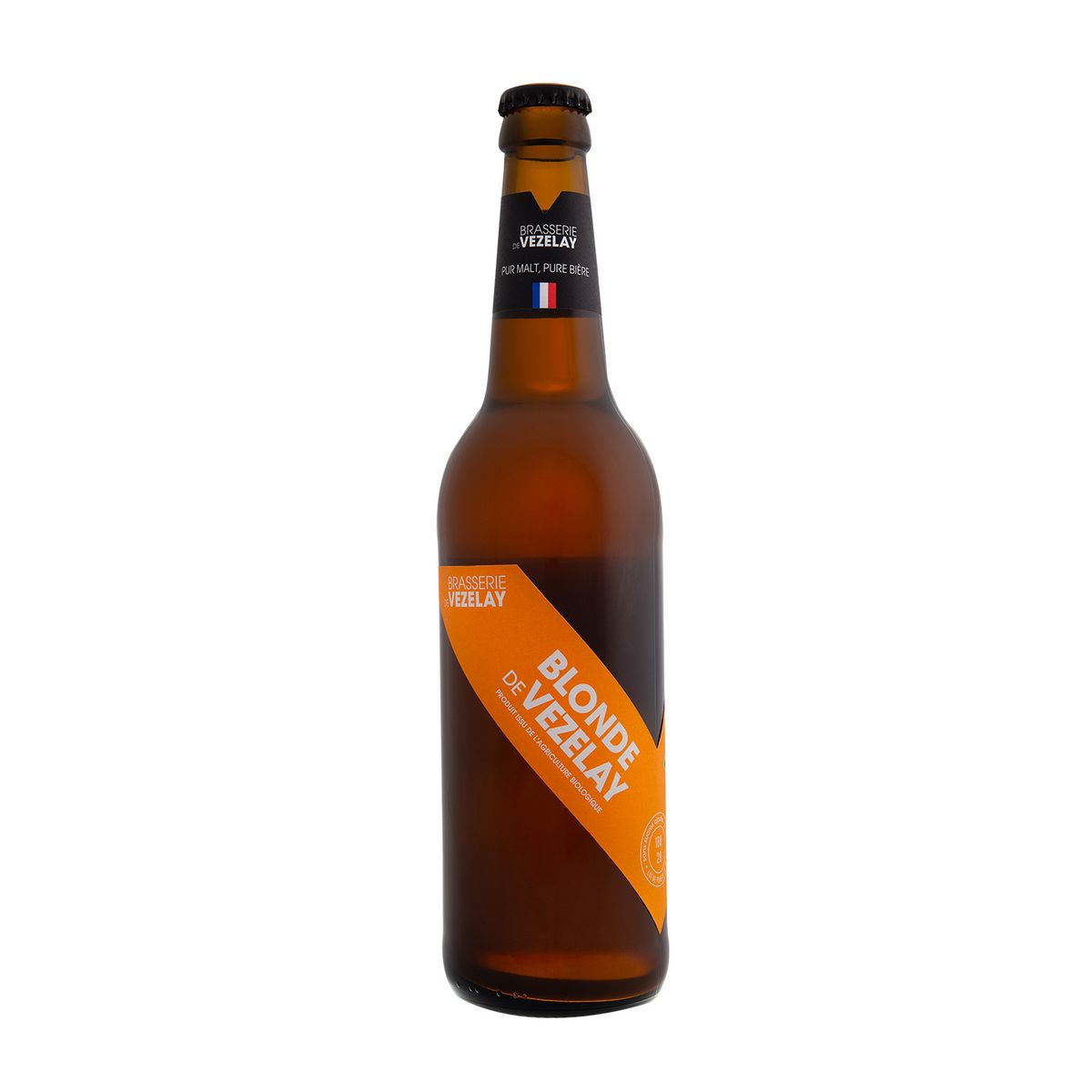 VEZELAY Bière blonde bio 4,6% 50cl