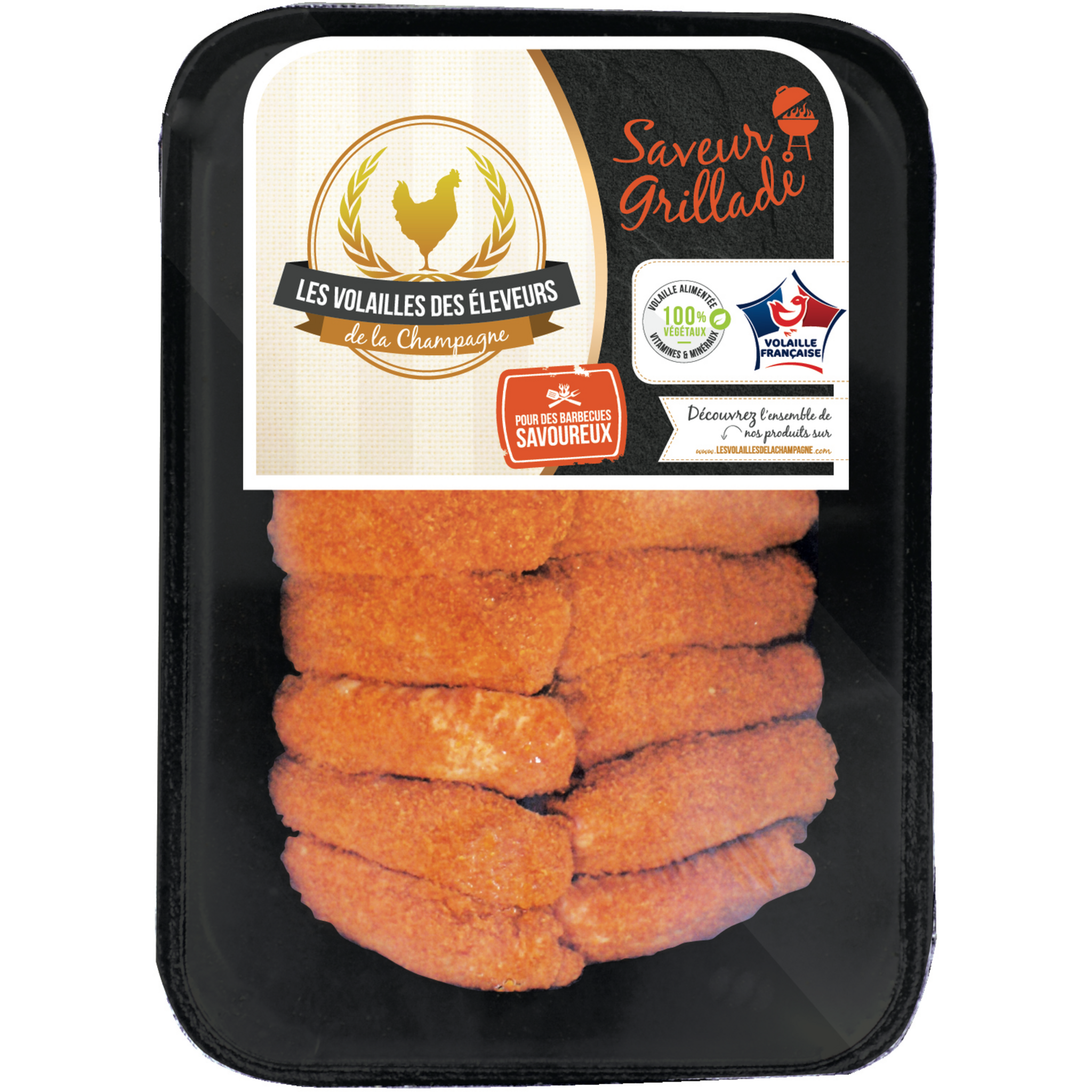 Ailes de poulet paprika 1kg