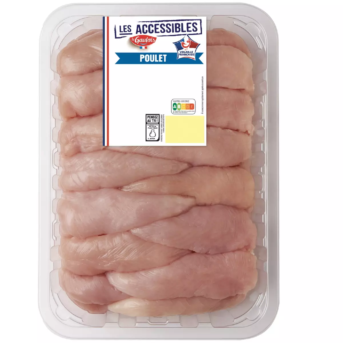LES ACCESSIBLES LE GAULOIS Aiguillettes de poulet blanc 1kg