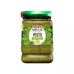 SACLA Sauce pesto bio alla genovese sans gluten en bocal 190g