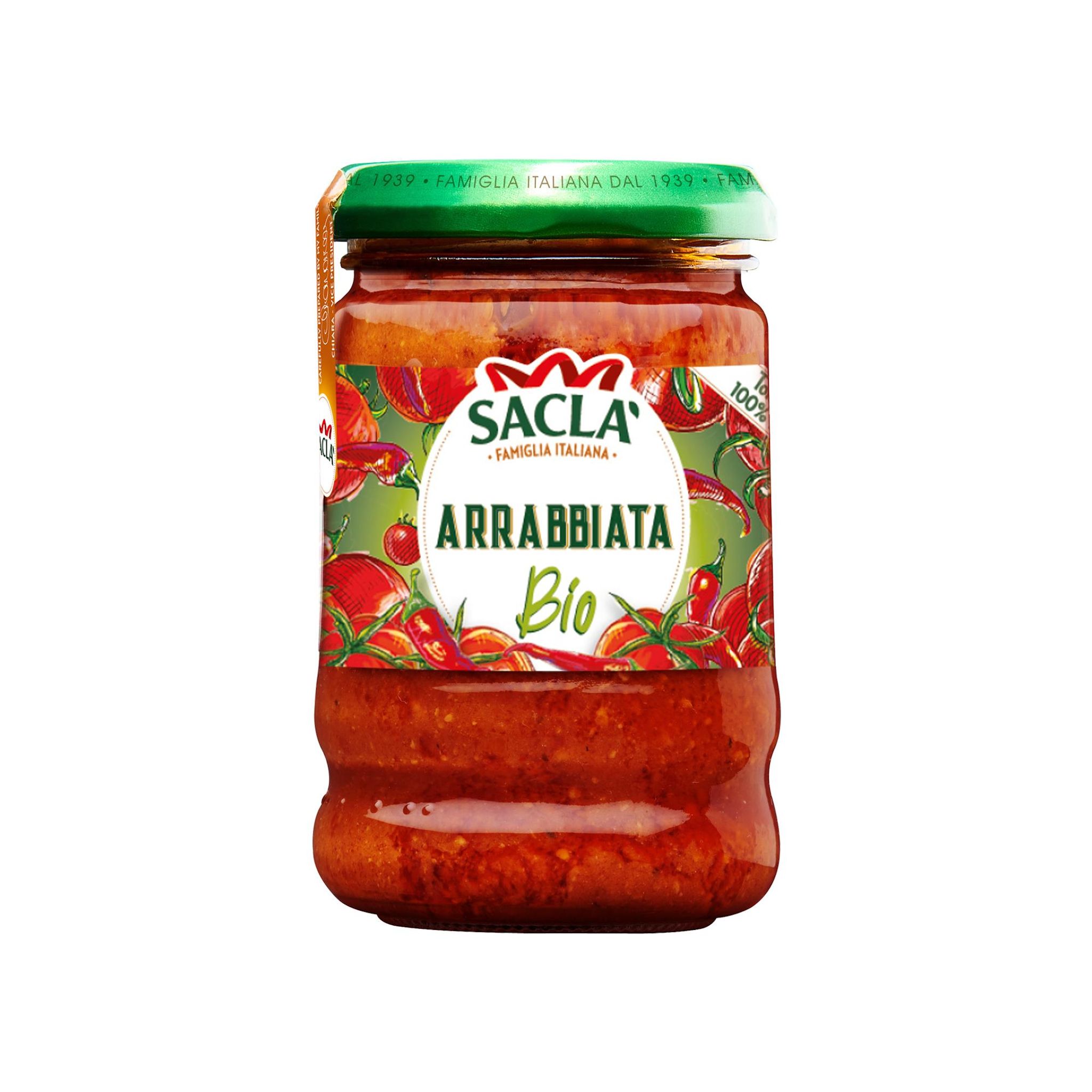 SACLA Sauce arrabbiata bio 190g