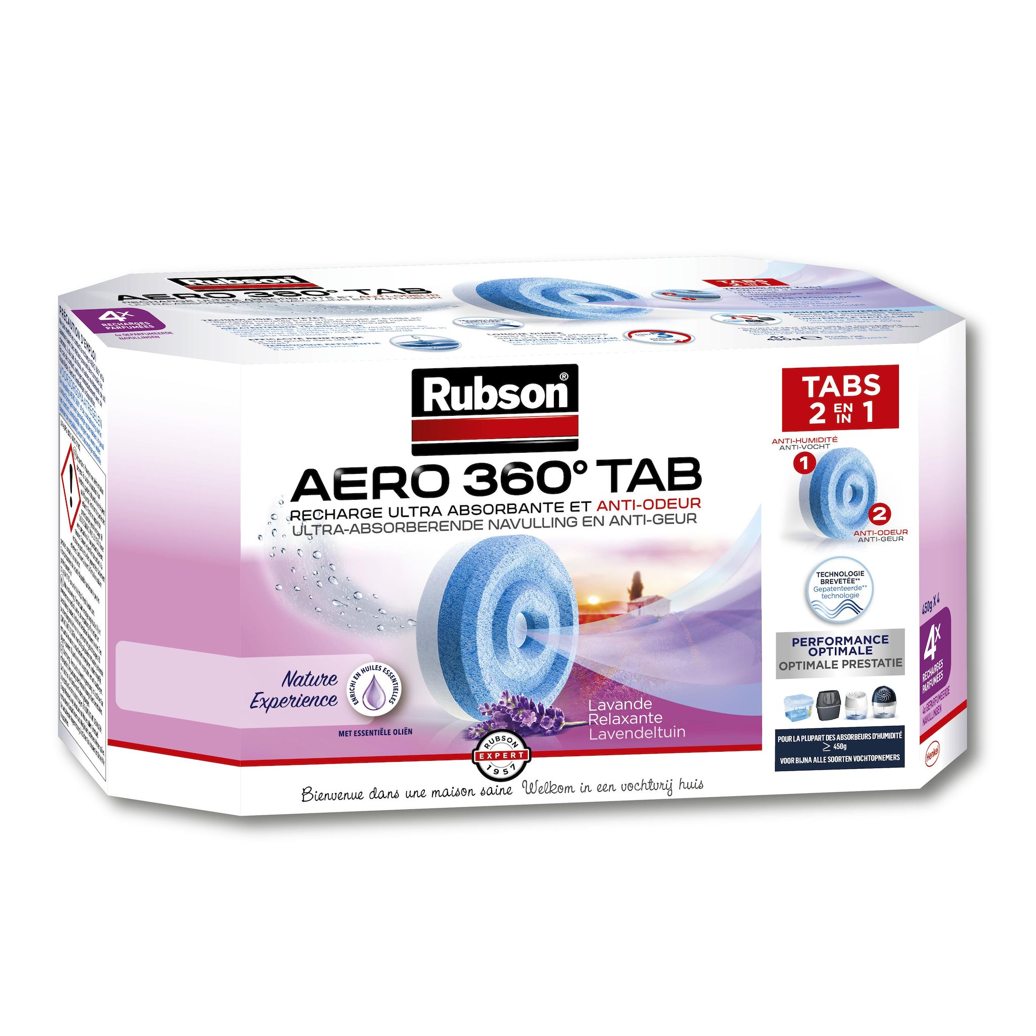 RUBSON Recharge aero 360 aroma