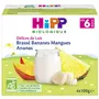 HIPP Petit pot dessert brassé banane mangue ananas bio dès 6 mois 4x100g