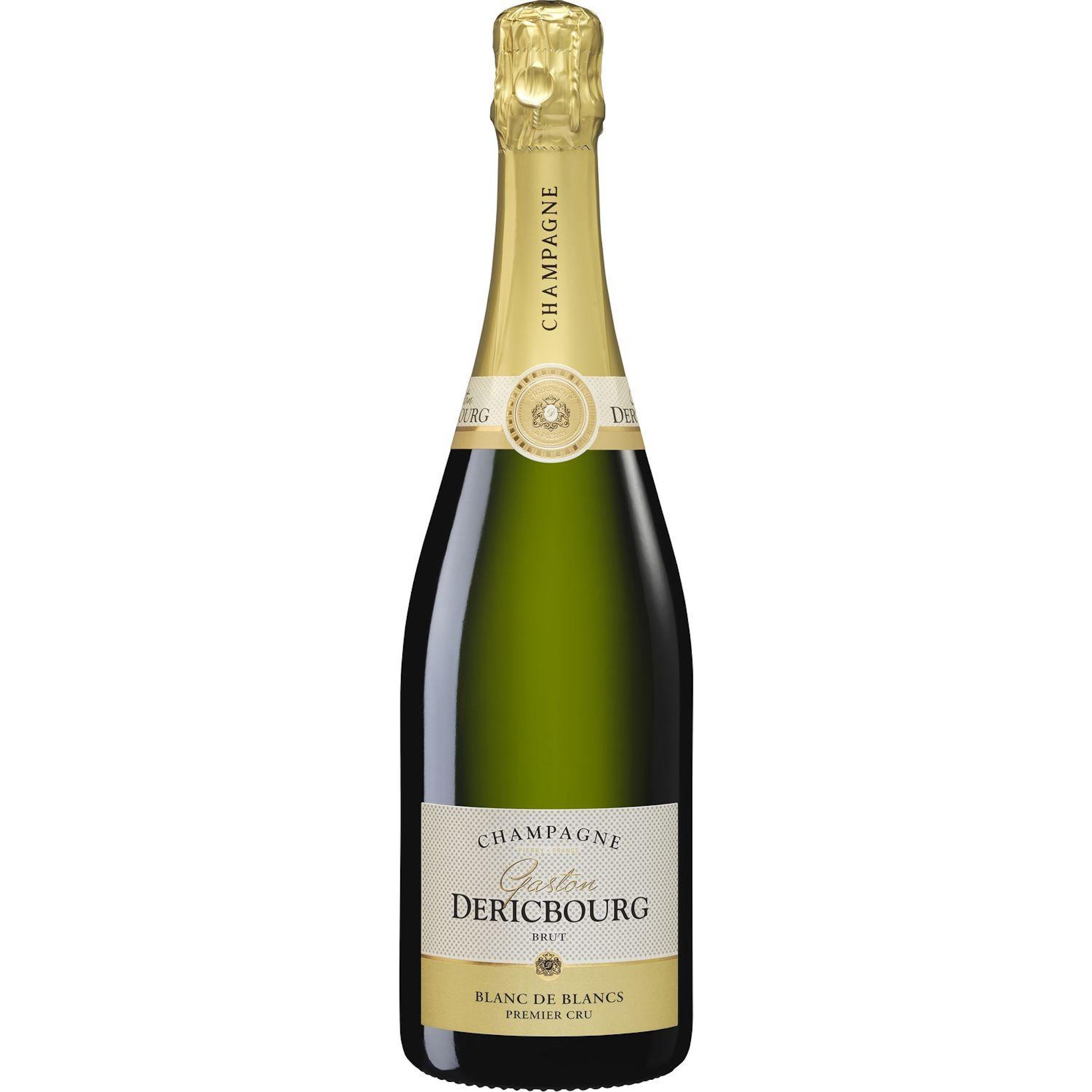 GASTON DERICBOURG AOP Champagne Brut Blanc de Blancs Premier Cru 75cl