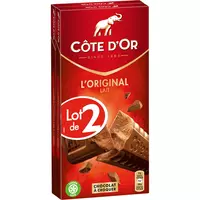 Tablette individuelle 50g de Chocolat au Lait Suisse à l'ancienne - Villars