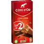 COTE D'OR L'Original tablette de chocolat au lait 2 pièces 2x200g