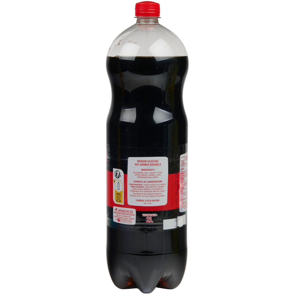 AUCHAN Boisson gazeuse Planet cola classic  2l