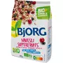 BJORG Muesli de céréales bio Superfruits sans sucres ajoutés 375g