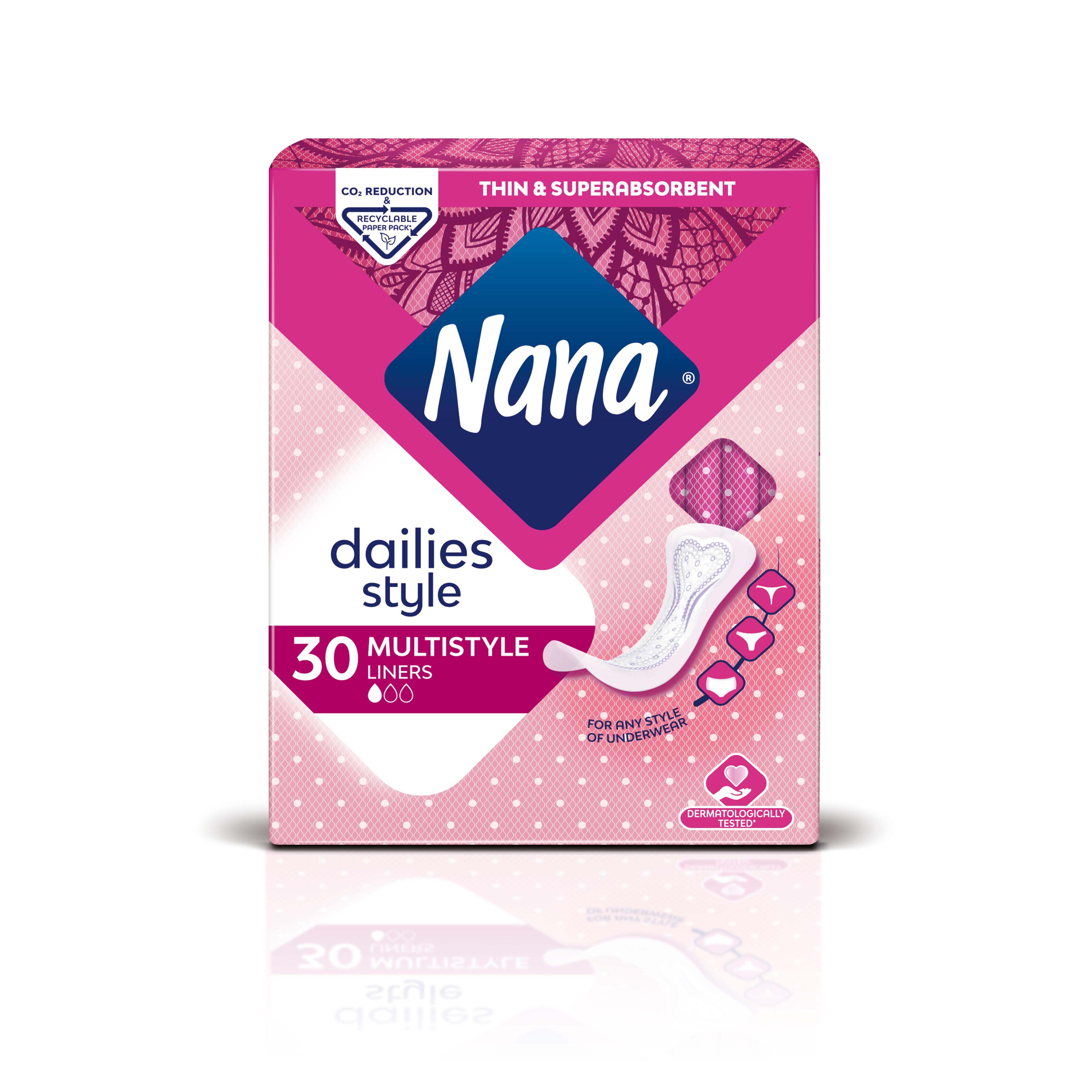 NANA Protège lingerie multistyle dailies style 30 protège lingerie