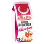 Voir la diapositive 2 : ELLE & VIRE Crème à fouetter et mascarpone 33cl