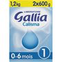 Voir la diapositive 1 : GALLIA Calisma 1 lait 1er âge en poudre dès la naissance 1,2kg