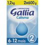 Voir la diapositive 1 : GALLIA Calisma 2 lait 2ème âge en poudre dès 6 mois 1,2kg