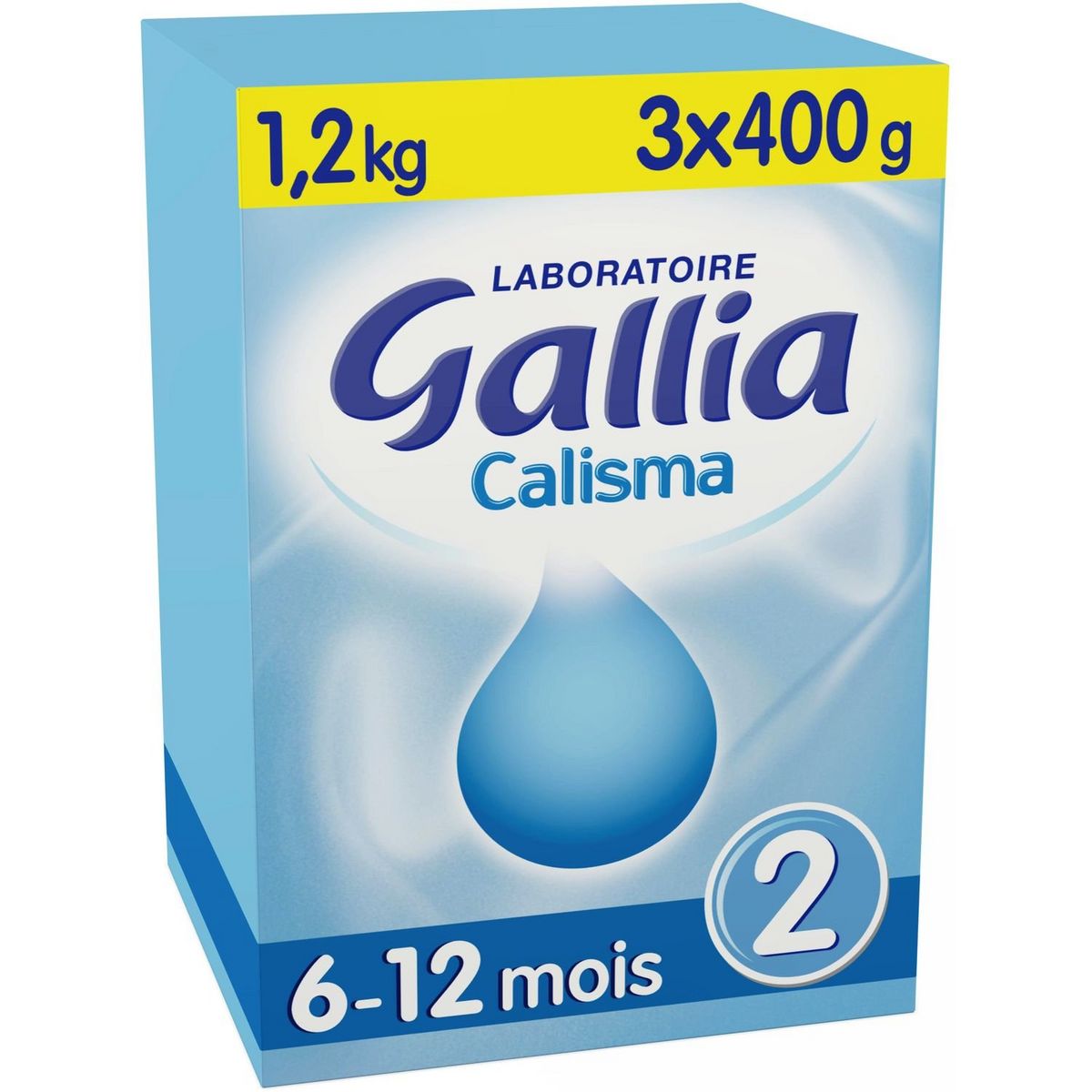 GALLIA Calisma 2 lait 2ème âge en poudre dès 6 mois 1,2kg