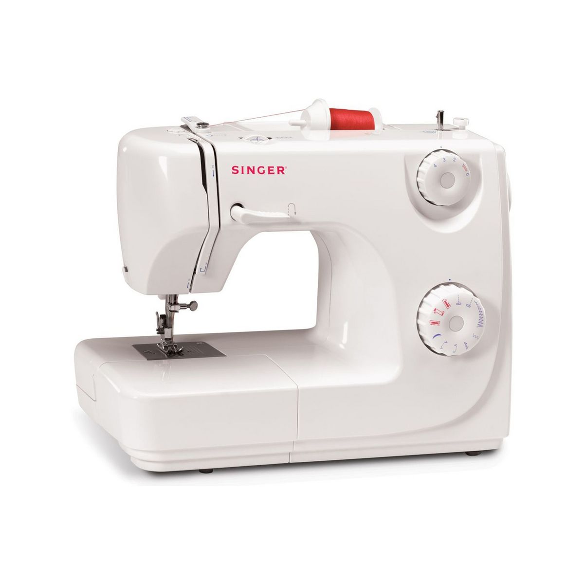 SINGER Machine à coudre C 8280, 16 points ajustables, 7 Programmes, 6 griffes