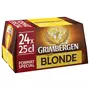 GRIMBERGEN Bière blonde d'Abbaye 6,7% bouteilles 24x25cl
