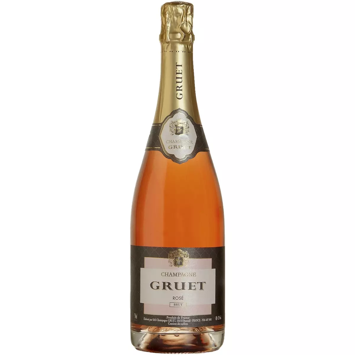 GRUET AOP Champagne brut rosé 75cl