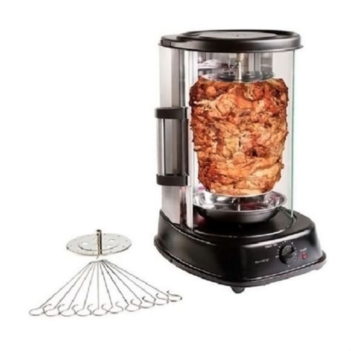 SILVERSTYLE Rôtissoire verticale Poulet - Kebab - 000414PL