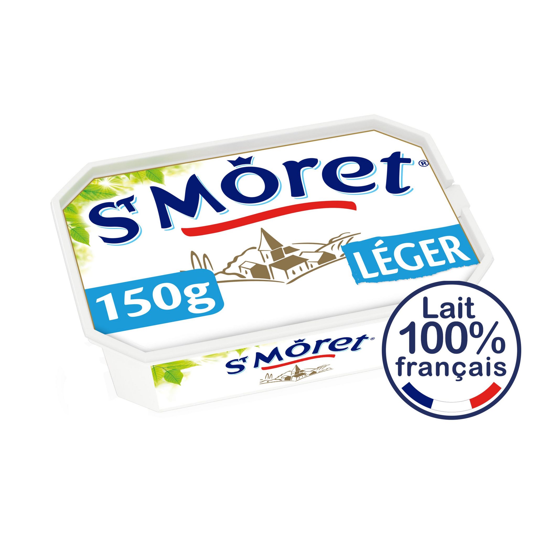 Voir la diapositive 2 : ST MORET Fromage à tartiner allégé 150g