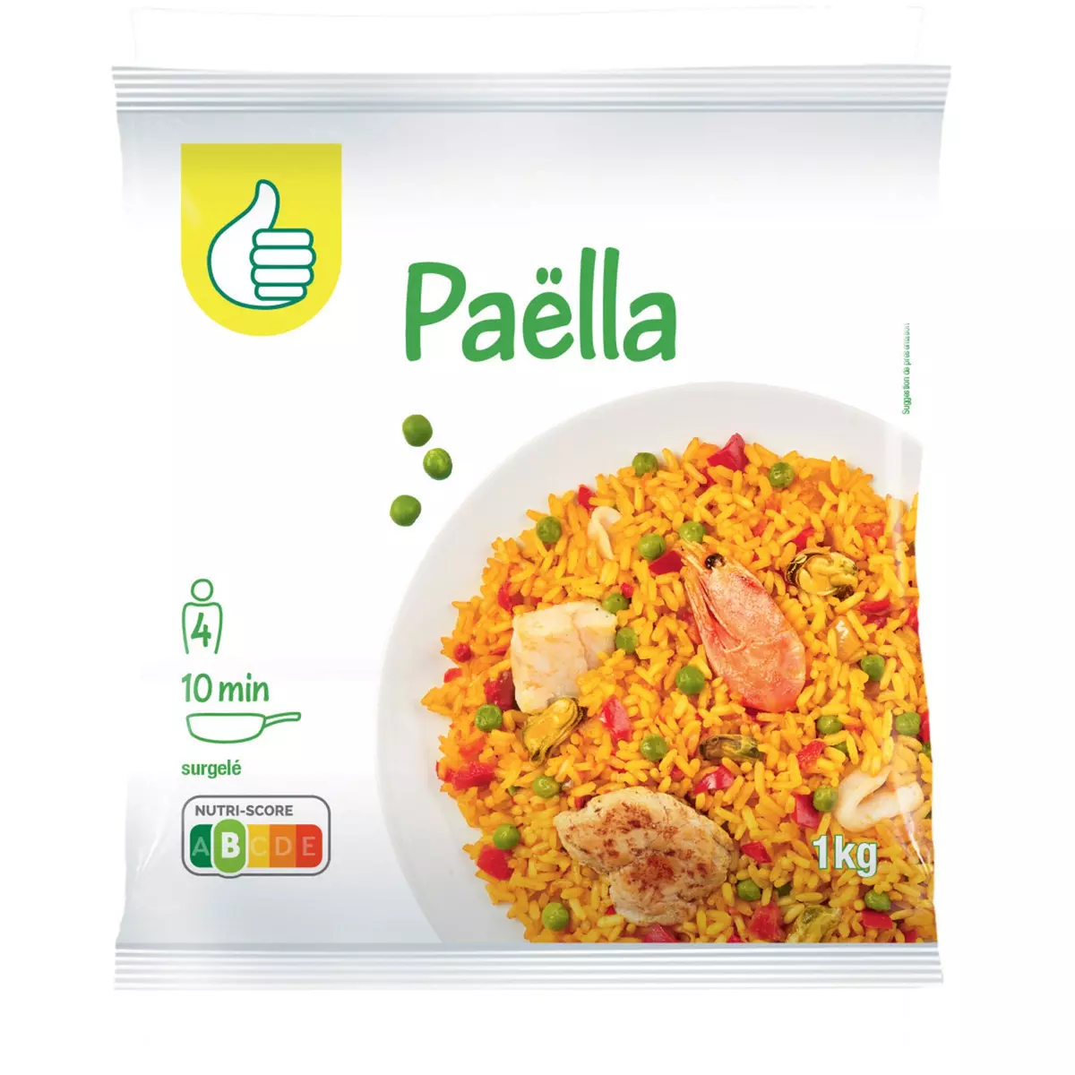 POUCE Paëlla 4 portions 1kg