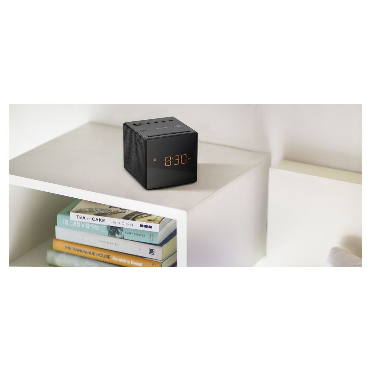 SONY Radio-réveil - Noir - ICF-C1