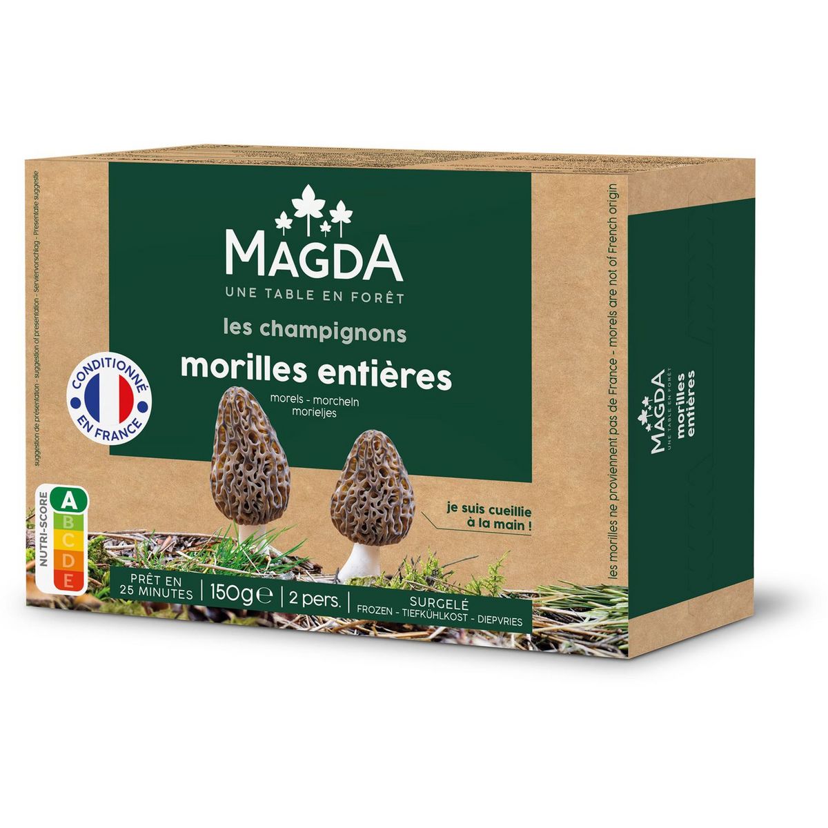 MAGDA Morilles entières 150g