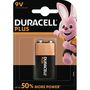 Voir la diapositive 1 : DURACELL Pile 6LR61 9v plus power