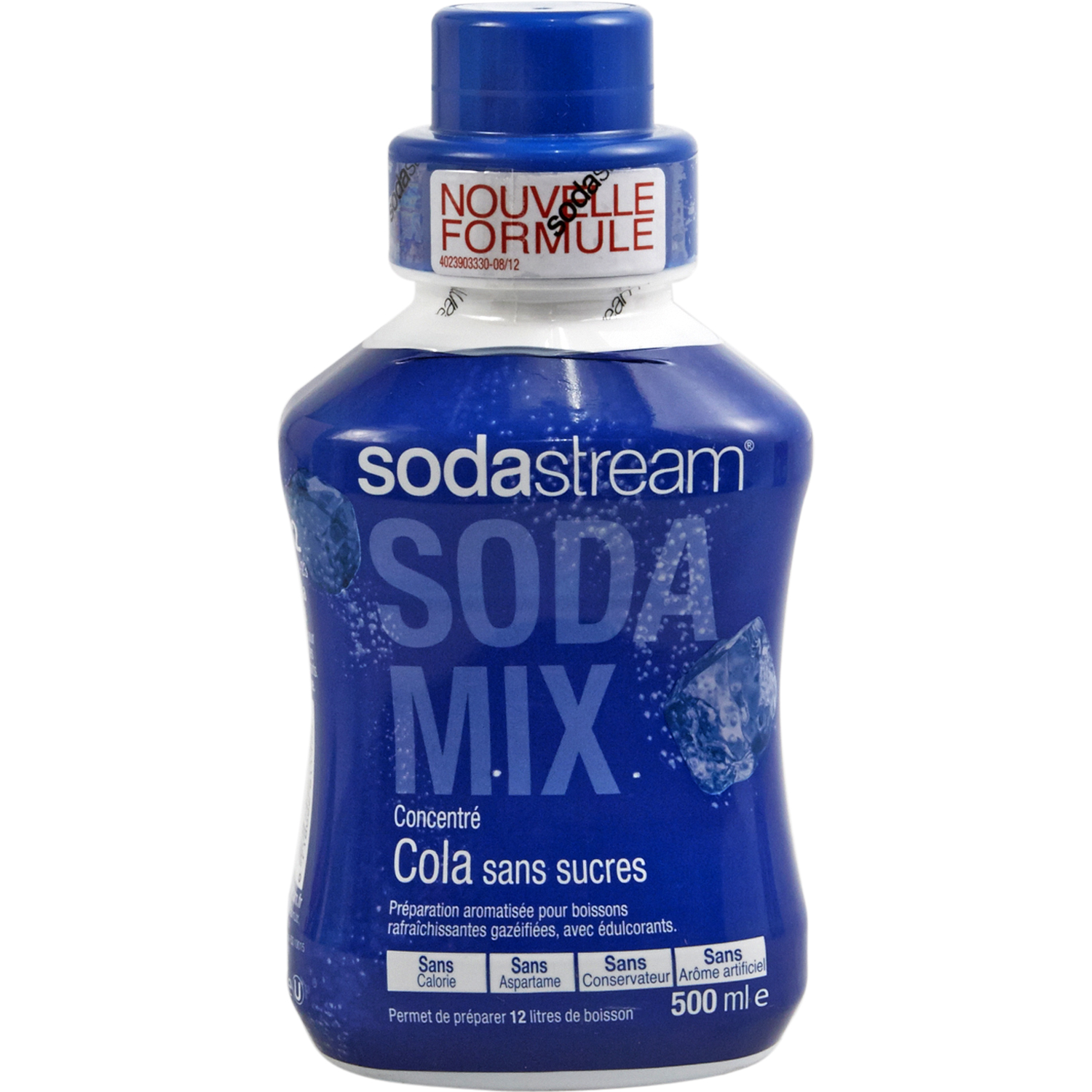 Voir la diapositive 2 : SODASTREAM Concentré cola sans sucres 500ml