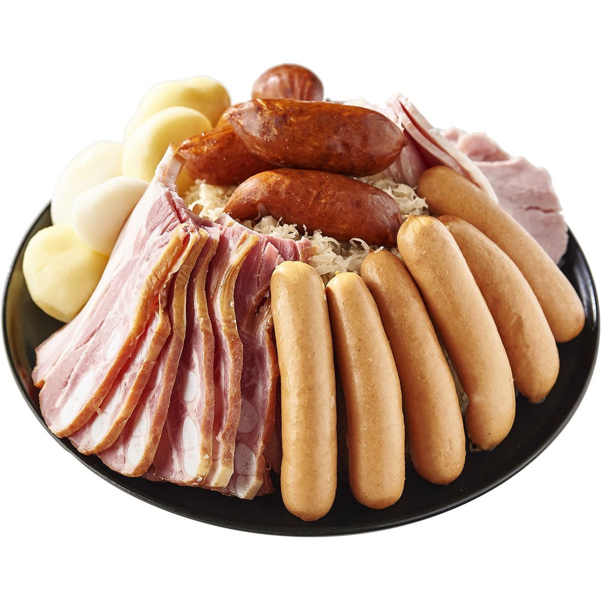 AUCHAN LE CHARCUTIER Choucroute garnie 2,5kg