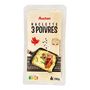 Voir la diapositive 2 : AUCHAN Fromage à raclette aux 3 poivres 250g