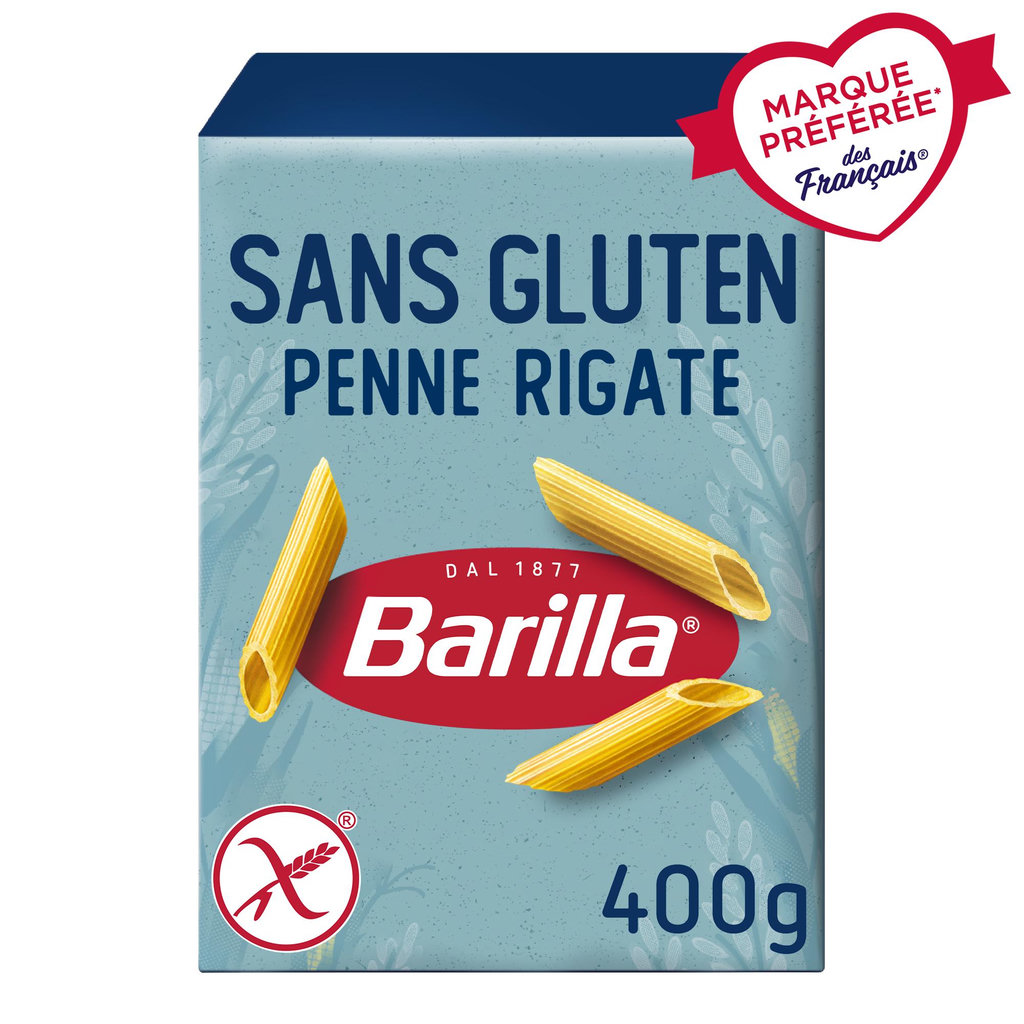 BARILLA Penne rigate sans gluten 400g