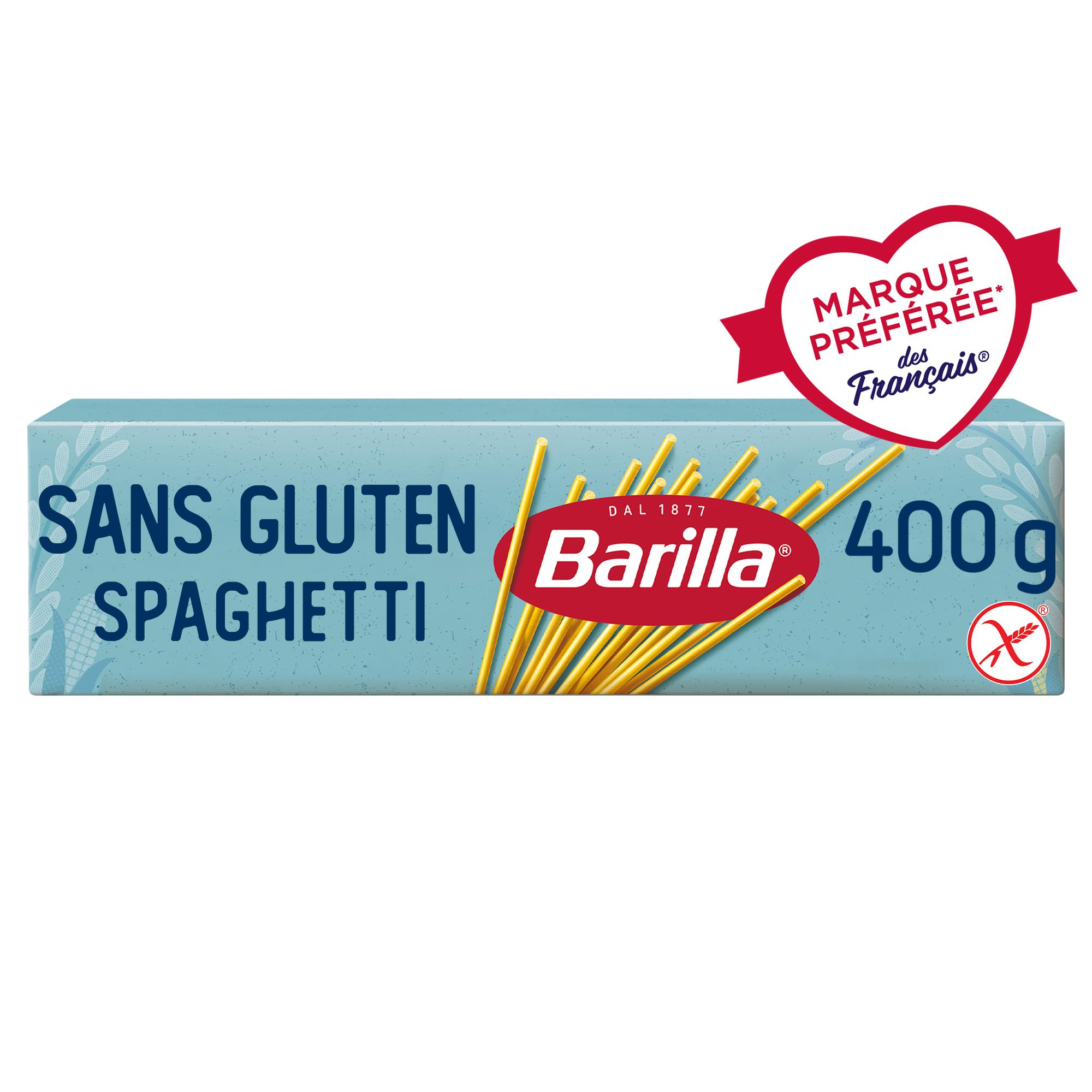 Voir la diapositive 2 : BARILLA Spaghetti sans gluten 400g