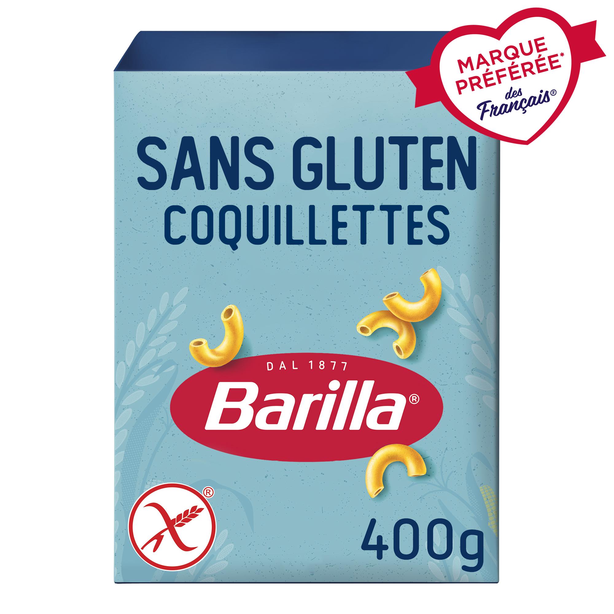 Voir la diapositive 2 : BARILLA Sans gluten Coquillettes 400g