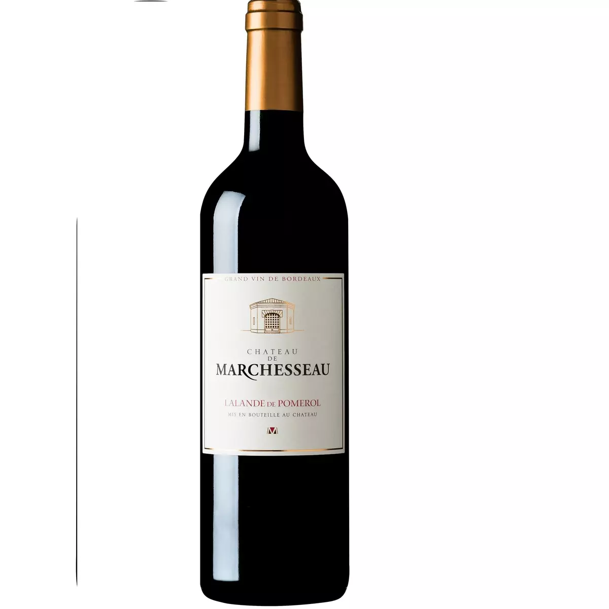 Vin rouge AOP Lalande-de-Pomerol Château de Marchesseau 75cl