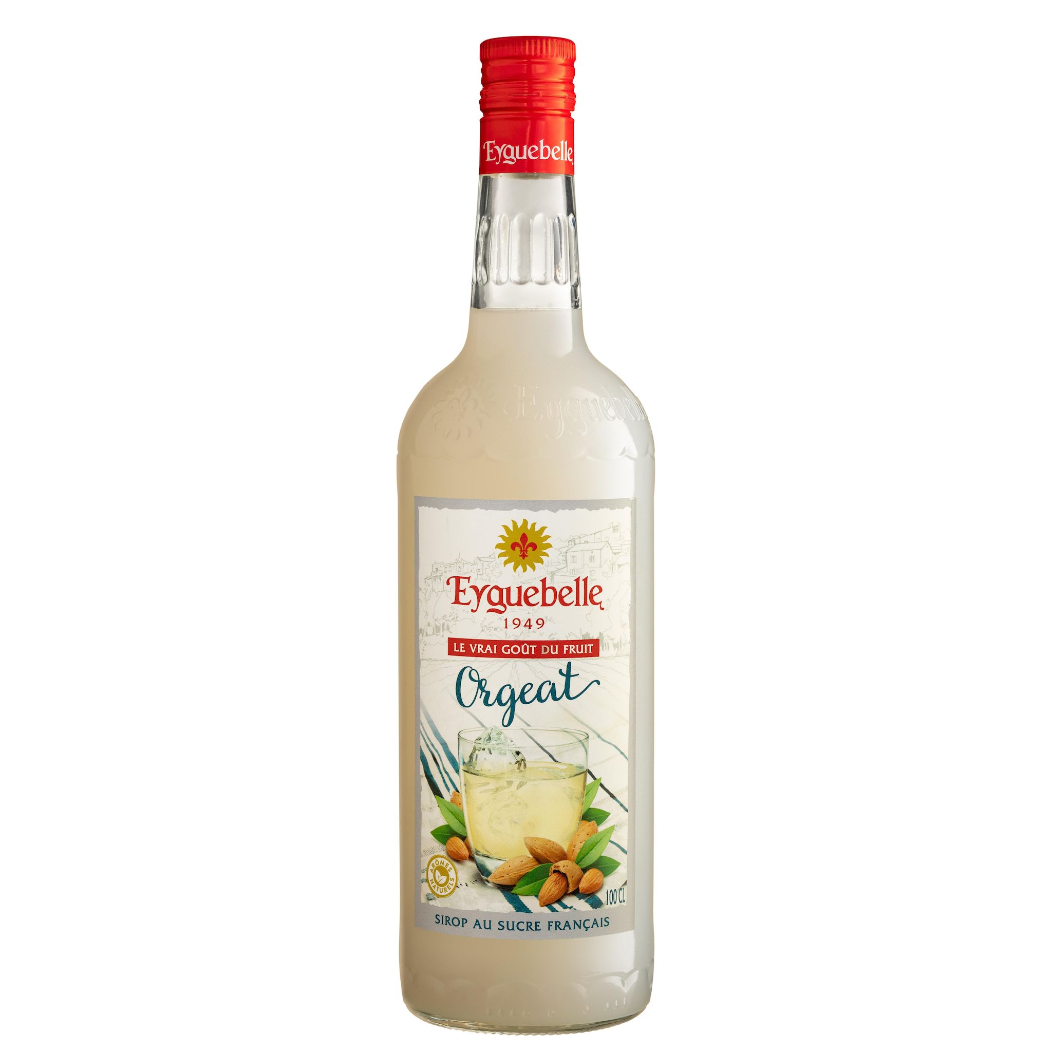 EYGUEBELLE Sirop d'orgeat bouteille verre 1l