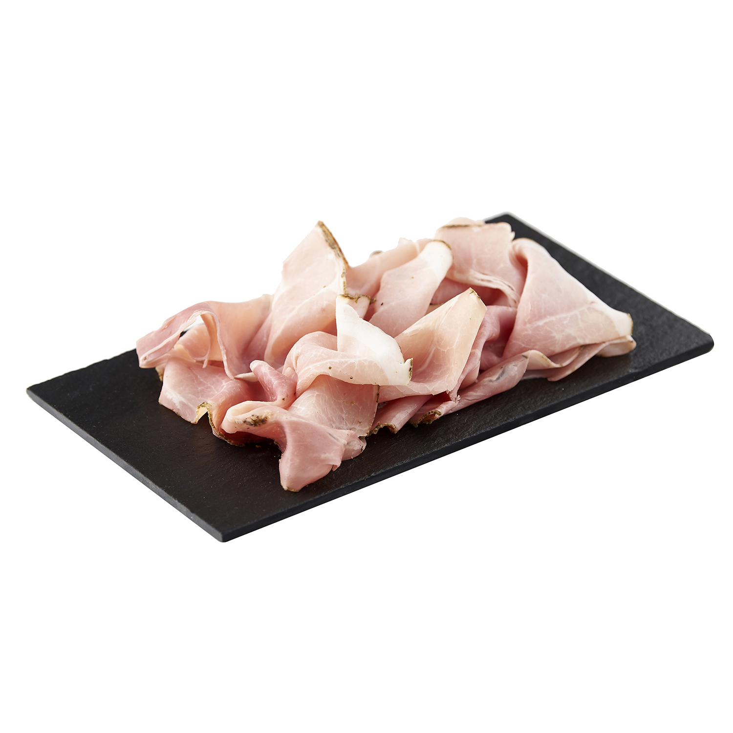 Voir la diapositive 2 : AUCHAN LE CHARCUTIER Chiffonnade de jambon cuit aux herbes 100g