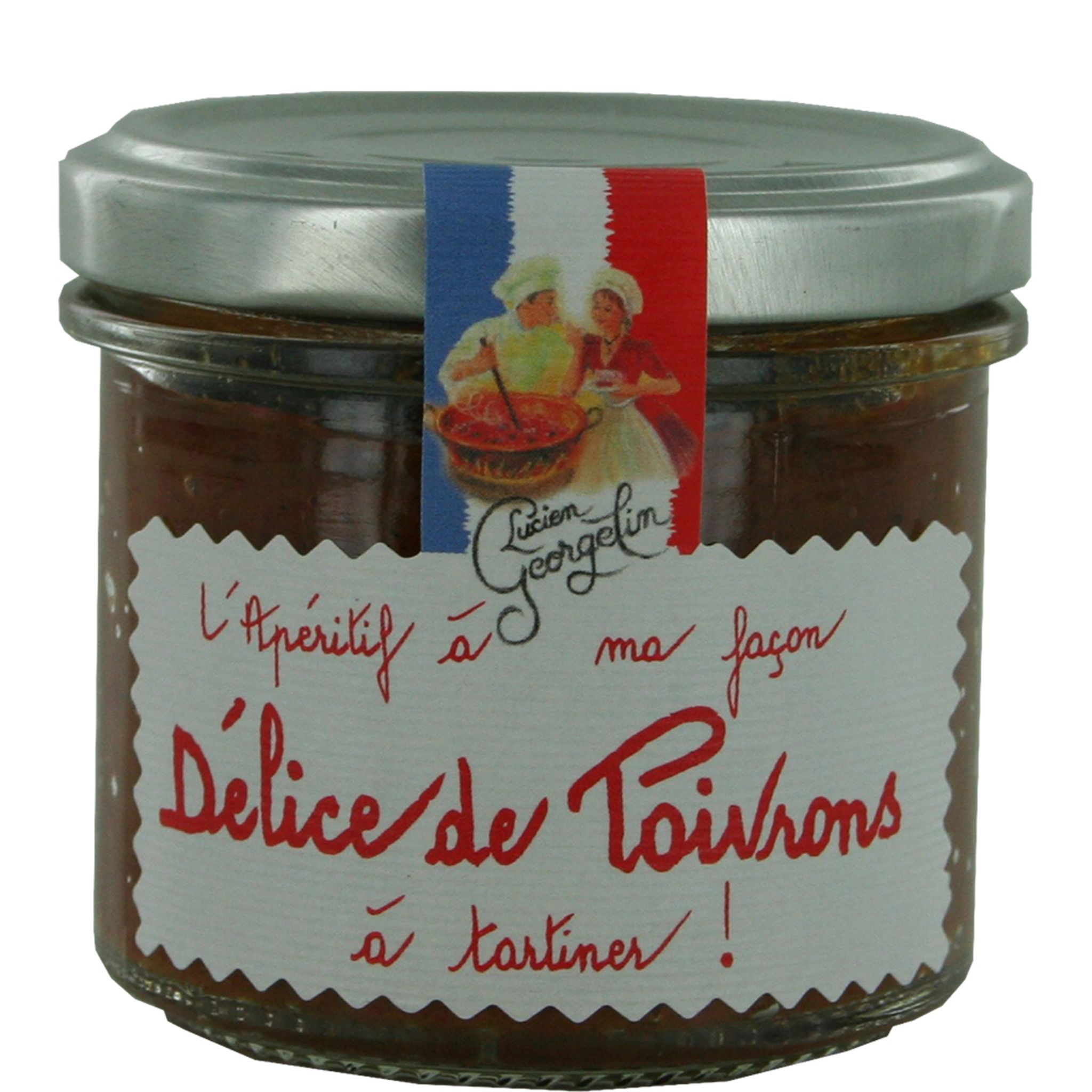 LUCIEN GEORGELIN Délice de poivrons à tartiner 100g