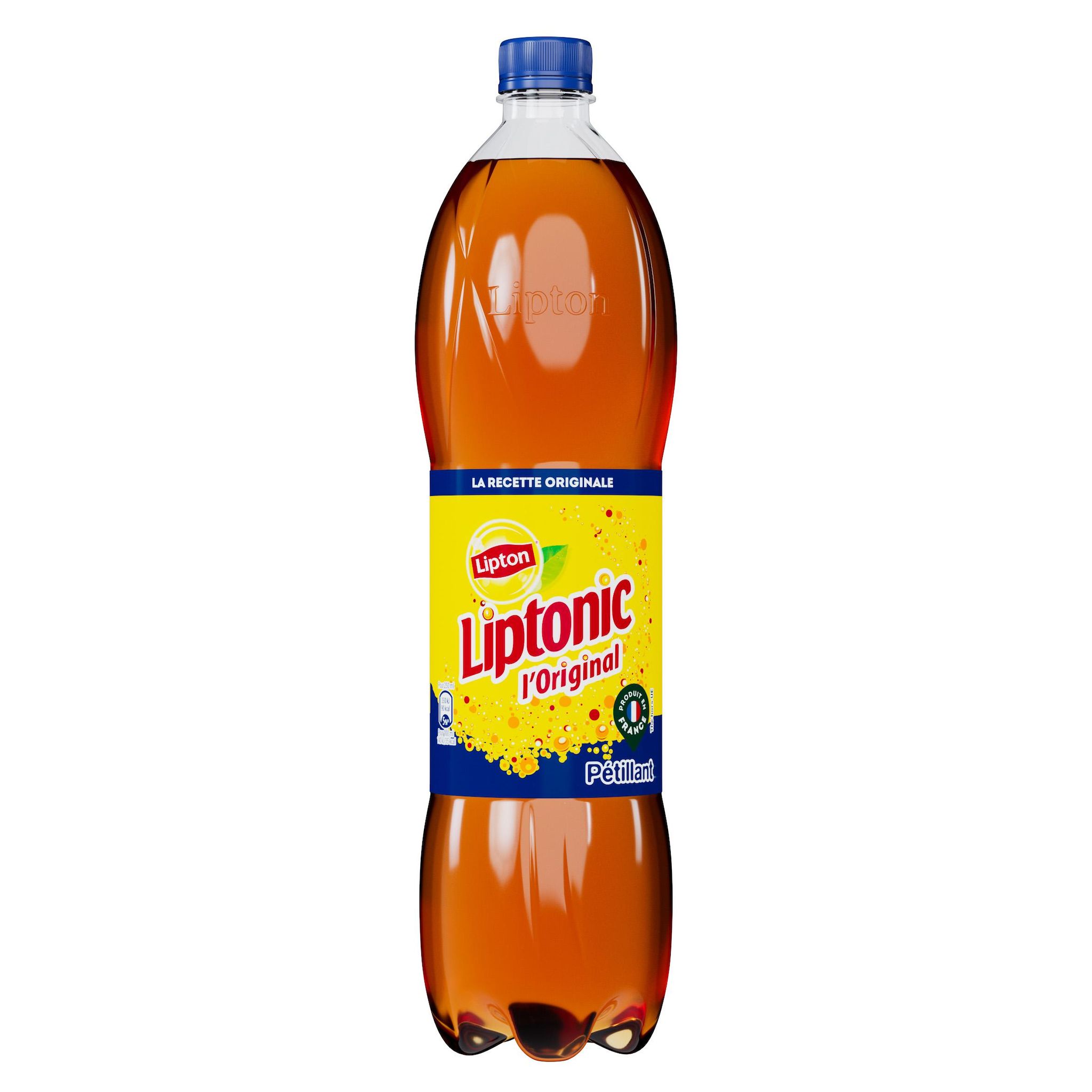 Voir la diapositive 2 : LIPTONIC Boisson gazeuse à base de thé 1,5l