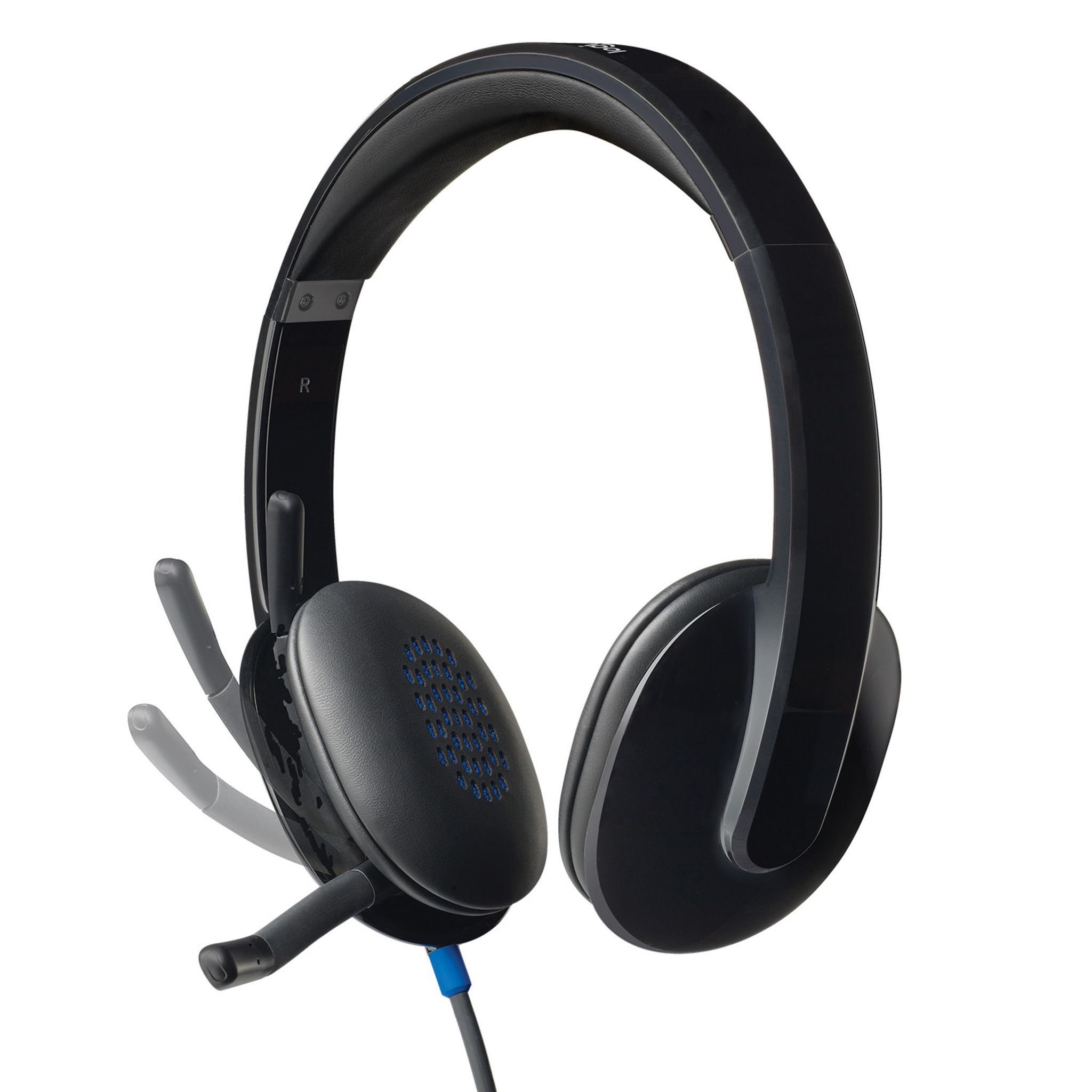Voir la diapositive 6 : LOGITECH Casque H540 Filaire, Ecouteurs Stéréo Anti-Parasites, USB, pour PC/Mac